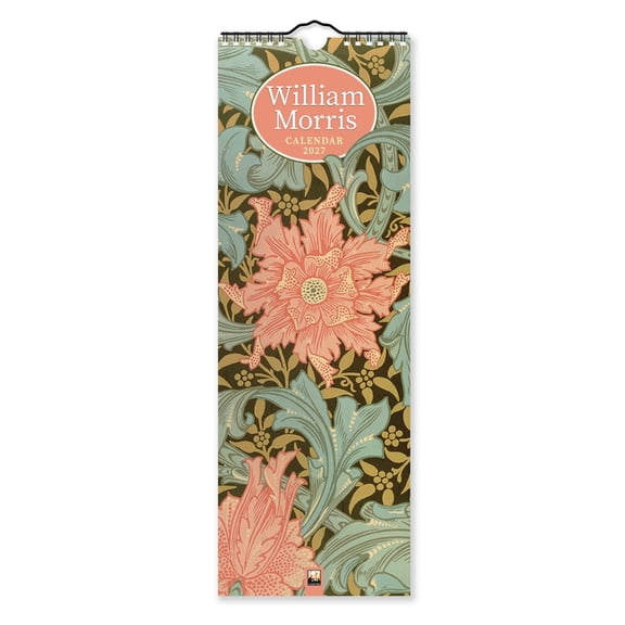 William Morris Slim Calendar 2027 (Art Calendar), (Paperback)