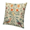 thumbnail image 1 of William Morris Throw Pillow Covers Rustic Floral Botanical Bird Decorative Pillow Case Cushion Cover for Couch Bedroom Sofa Home Decor, 1 of 5