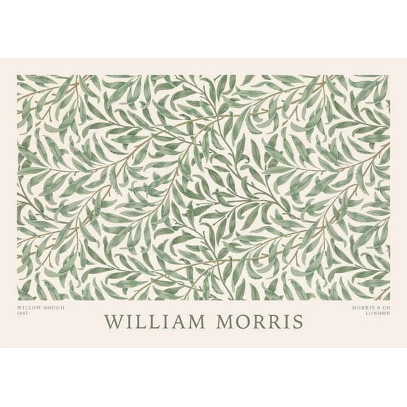 William Morris Willow Bough Landscape Print Wall Art Modern Wall Decor For Living Room Bedroom