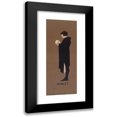 thumbnail image 1 of William Nicholson 8x14 Black Modern Framed Museum Art Print Titled - Hamlet (1898), 1 of 5