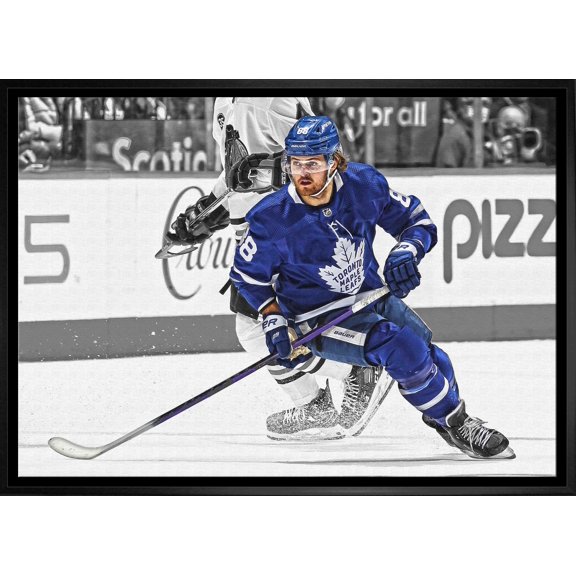 William Nylander Toronto Maple Leafs Framed 20x29 Spotlight Canvas