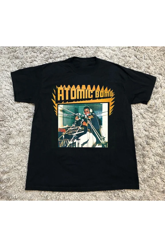 William Onyeabor – Atomic Bomb Black All Size Gift Fan T-Shirt