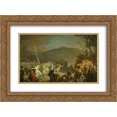 thumbnail image 1 of William Orpen 2x Matted 24x18 Gold Ornate Framed Art Print 'Improvisation on a Barrel Organ 1904', 1 of 2