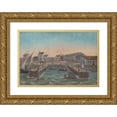 thumbnail image 1 of William P. Chappel 24x17 Gold Ornate Framed and Double Matted Museum Art Print Titled - Old Ferry Stairs (1870s), 1 of 4