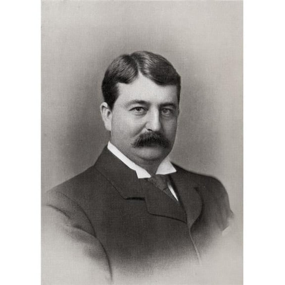 William Philip Schreiner 1857 to 1919 Barrister Politician Statesman Poster Print - 24 x 34