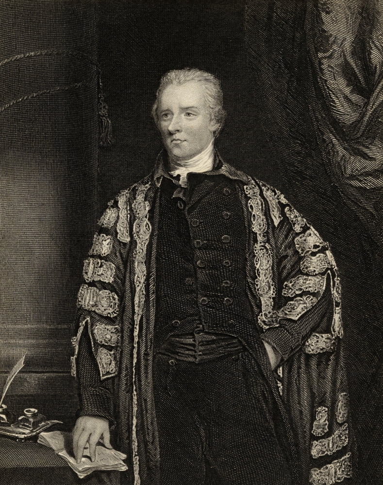 William Pitt (The Younger) 1759-1806 British Prime Minister 1783-1801 & 1804-180619Th Century Print Engraved By P Lightfoot From The Original By Hoppner Canvas Art - Ken Welsh Design Pics (13 x 17)
