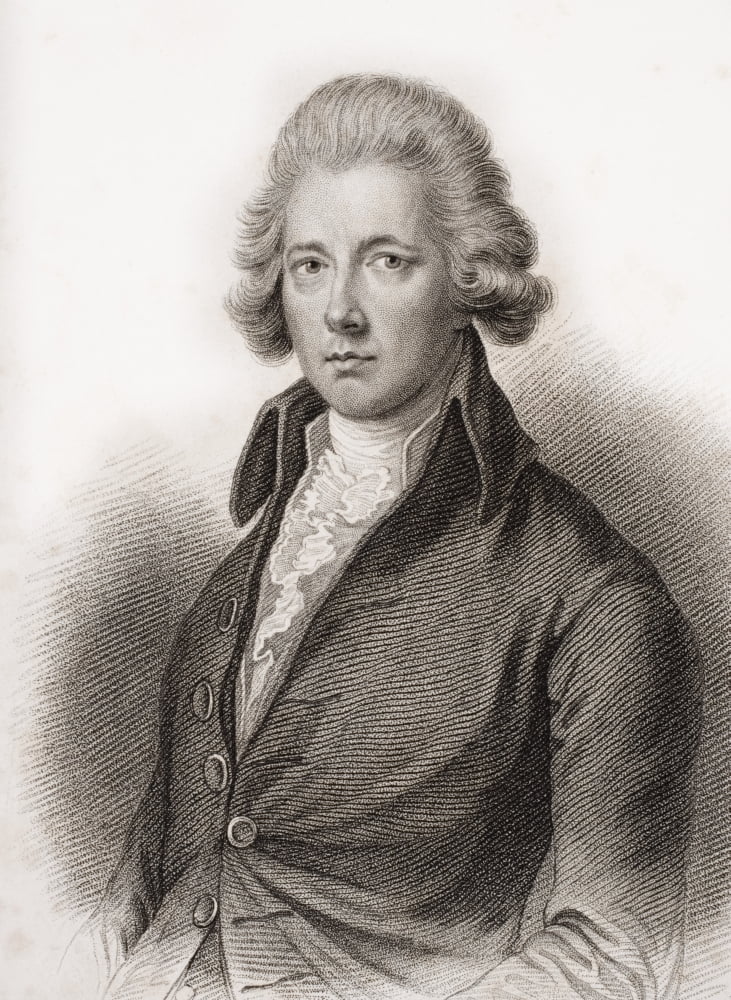 William Pitt The Younger 1759-1806 British Prime Minister 1783-1801 & 1804-1806 Engraved By S Freeman From An Original Painting By Gainsborough Canvas Art - Ken Welsh Design Pics (12 x 17)
