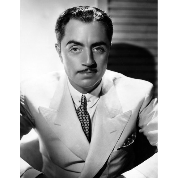 William Powell In Mgm Studio Portrait 1935 Ph: Hurrell Photo Print (16 x 20)