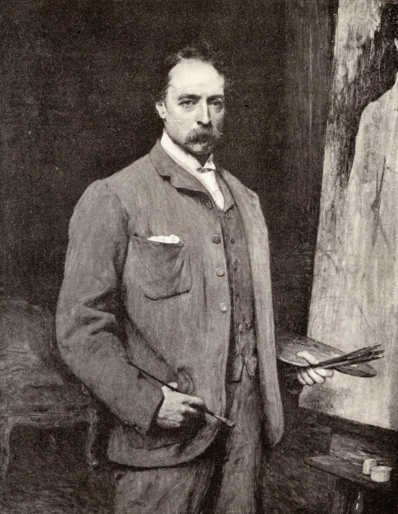 William Quiller Orchardson 1832-1910 Scottish Portrait Painter And Illustrator Canvas Art - Ken Welsh Design Pics (13 x 17)
