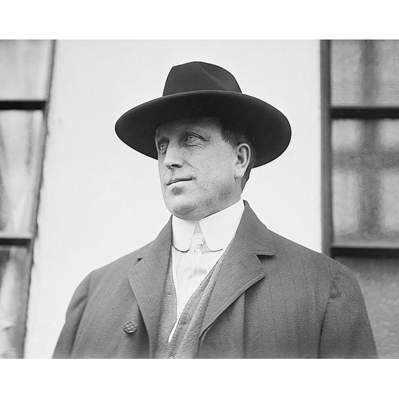 William Randolph Hearst Portrait - 20x30 Inch Glossy Laminated Aviation Poster - Stunning Detail and Bold Colors