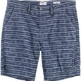 thumbnail image 1 of William Rast Mens Baine Slim Casual Chino Shorts, Blue, 32, 1 of 1