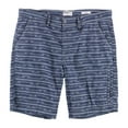 thumbnail image 1 of William Rast Mens Baine Slim Casual Chino Shorts, Blue, 38, 1 of 2