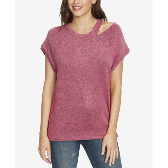 William Rast Riley Cutout Top Malaga XS