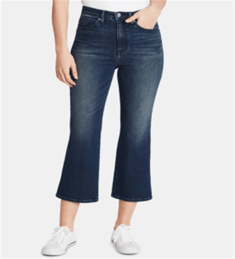 William Rast Women's Cropped Flare Jeans Blue Size 26