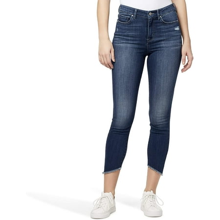 William Rast Women's High Rise Ankle Skinny Jeans Blue Size 26