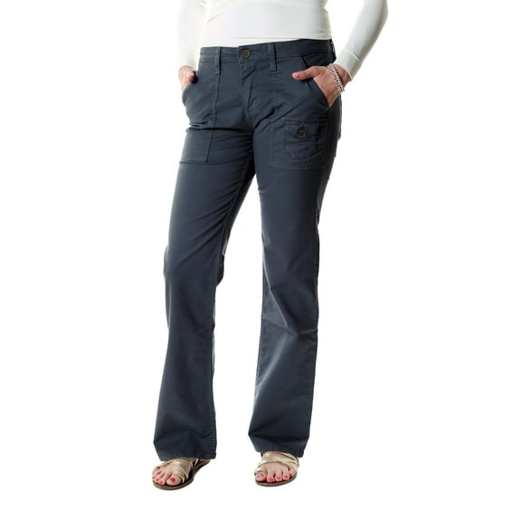 William Rast Women's Twill Chinos Pants Ocean Blue