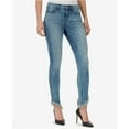 thumbnail image 1 of William Rast Womens Frayed Skinny Fit Jeans, Blue, 27, 1 of 2