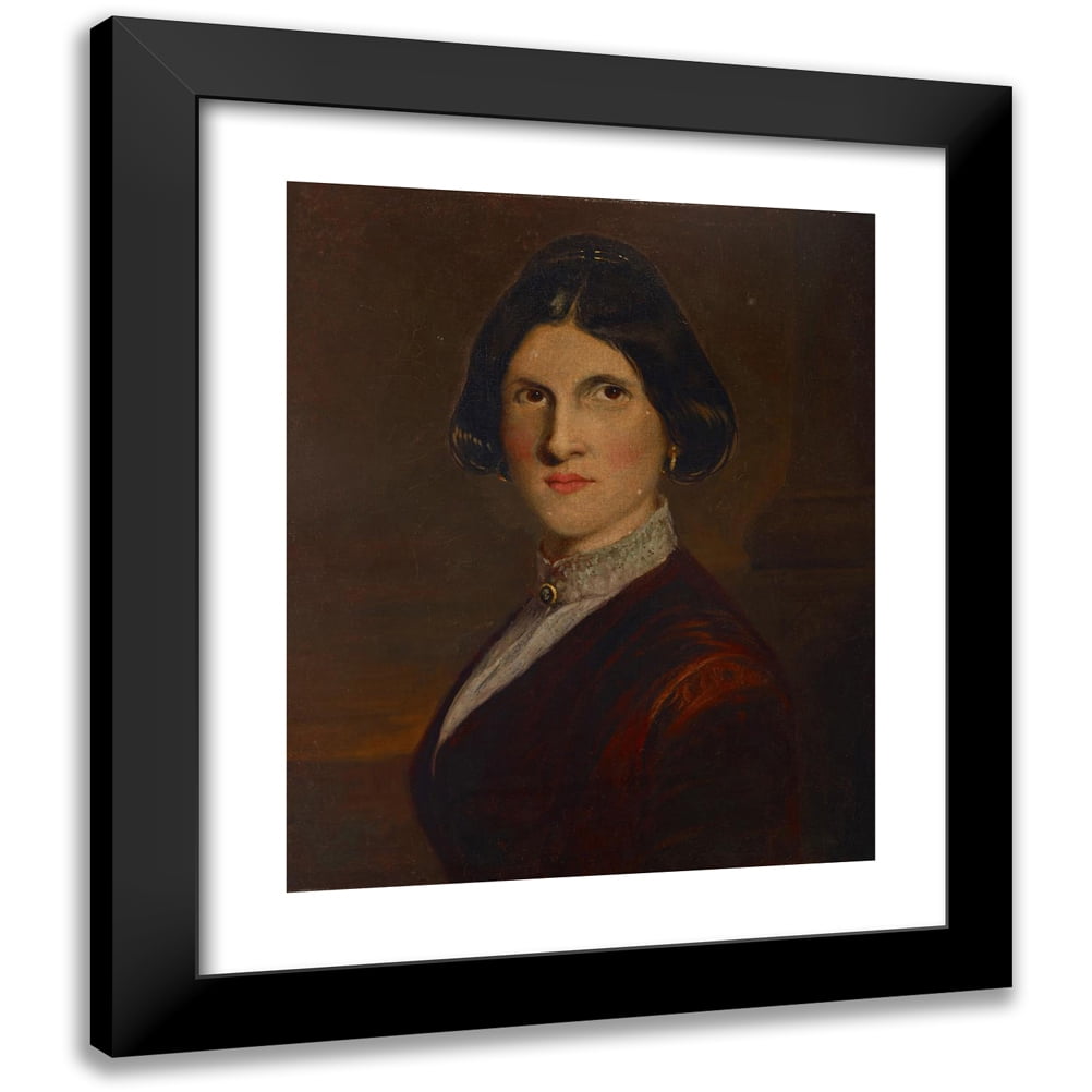 William Rimmer 12x14 Black Modern Framed Museum Art Print Titled - Jane ...