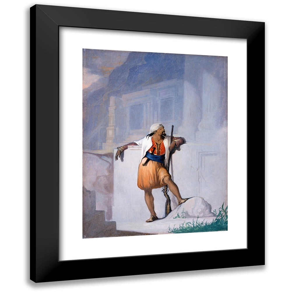 William Rimmer 12x14 Black Modern Framed Museum Art Print Titled - The ...