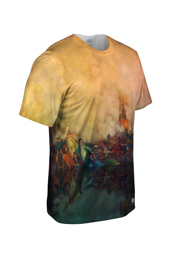 William Russell Flint - Princess Ida 1909 Mens T-Shirt All Over Print