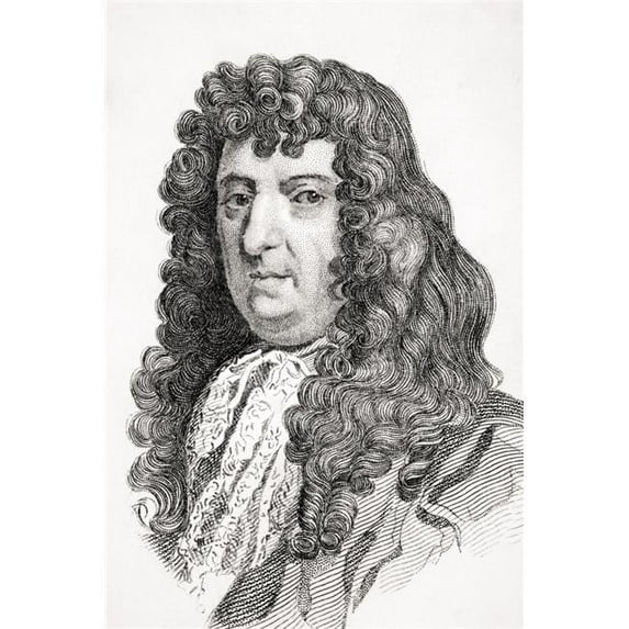 William Russell Lord Russell 1639-1683 English Whig Politician From Old Englands Worthies by Lord Brougham & Others Poster Print, Large - 22 x 34