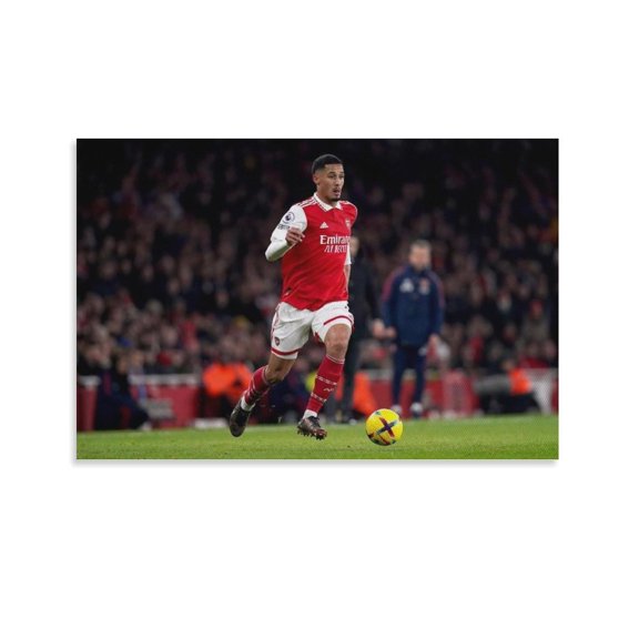 William Saliba Canvas Poster Canvas Wall Art Poster Decorative Bedroom Modern Home Print Picture Artworks Posters 16x24inch(40x60cm)