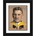 thumbnail image 1 of William Sergeant Kendall 14x18 Black Ornate Wood Framed Double Matted Museum Art Print Titled - James W. Toumey - Dean of School of Forestry&nbsp;1919-1922, 1 of 5