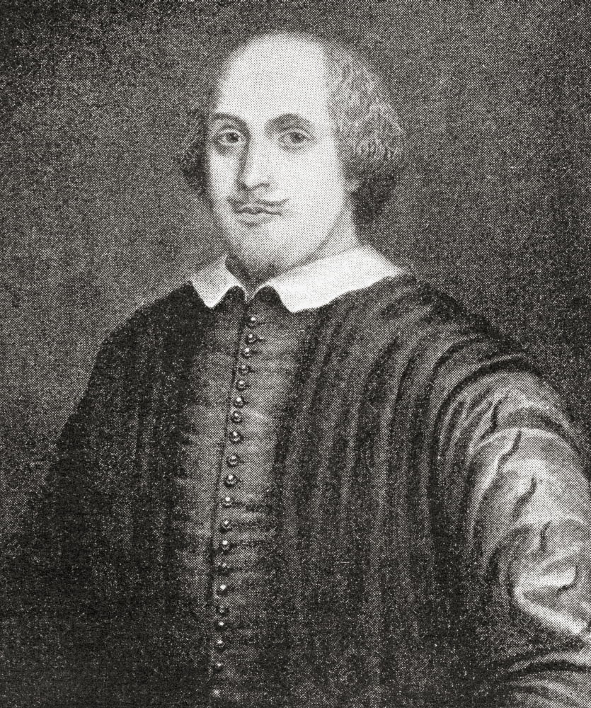 William Shakespeare 1564 - 1616 English Poet And Playwright Known As The Stratford Portrait From The Strand Magazine Published 1894 Canvas Art - Ken Welsh Design Pics (28 x 34)