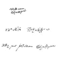 thumbnail image 1 of William Shakespeare N(1564-1616). Three Of The Very Few Known Autograph Signatures From Shakespeare'S Will Dated 25, 1 of 1