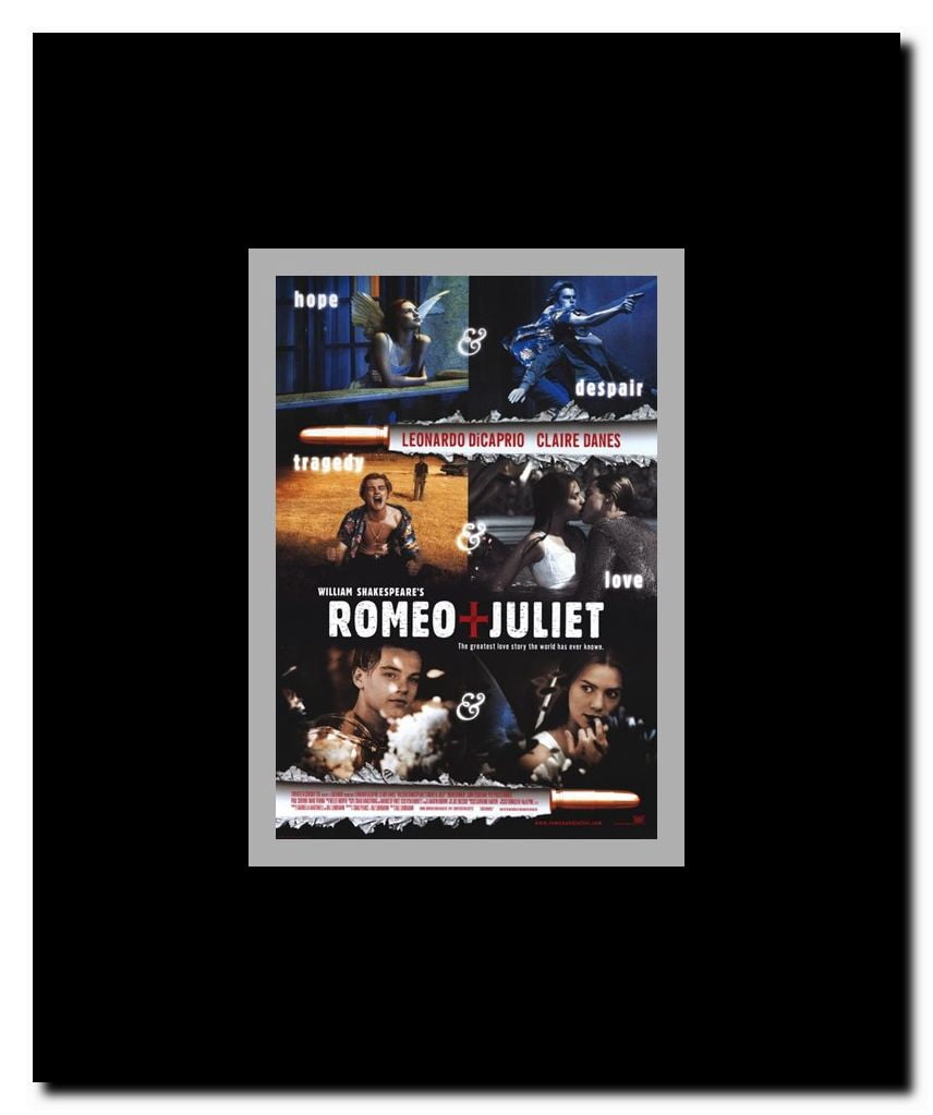 William Shakespeare's Romeo Juliet Framed Movie Poster