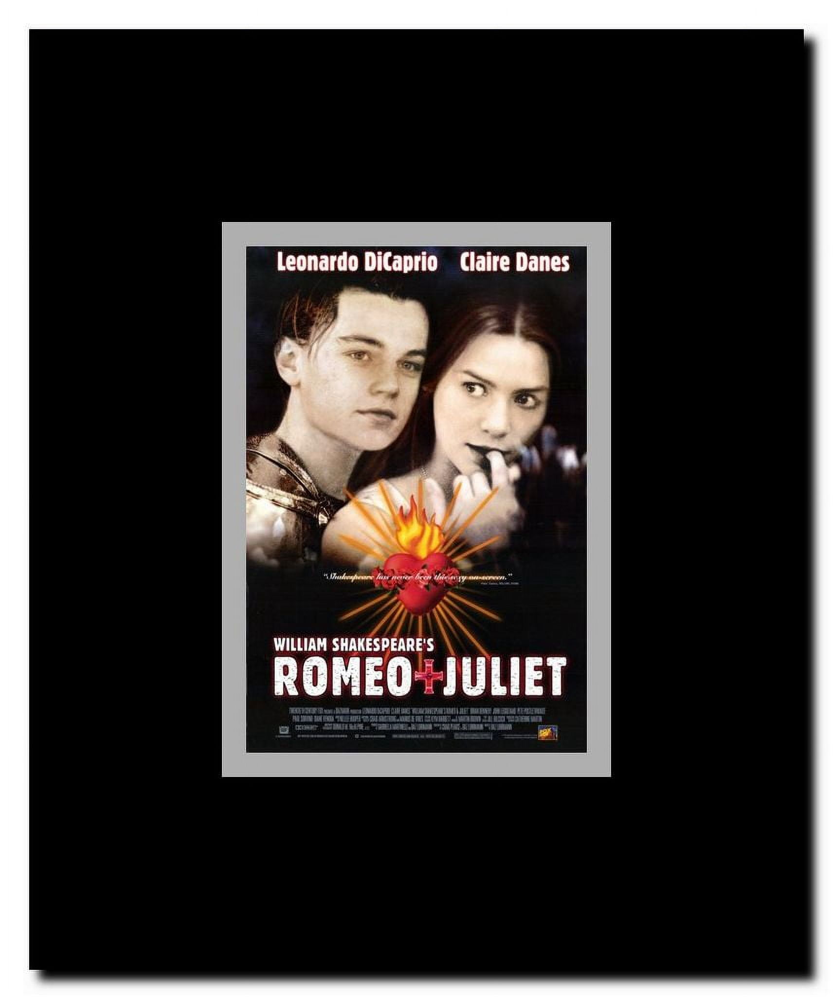 William Shakespeare's Romeo Juliet Framed Movie Poster