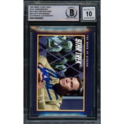 William Shatner Autographed 1991 Impel 25th Anniversary Card #219 Star Trek Captain Kirk Auto Grade Gem Mint 10 Beckett BAS #16580501