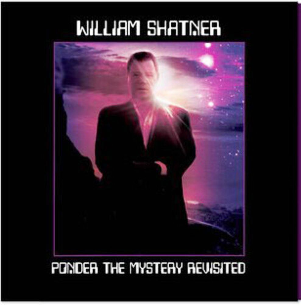 William Shatner Ponder the Mystery Revisited BLACK/PURPLE/WHITE SPLATTER Vinyl William Shatner Ponder the Mystery Revisited BLACK/PURPLE/WHITE SPLATTER Vinyl