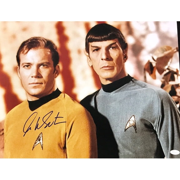 William Shatner Star Trek Signed Autographed 16x20 Photo JSA Authenticated 2