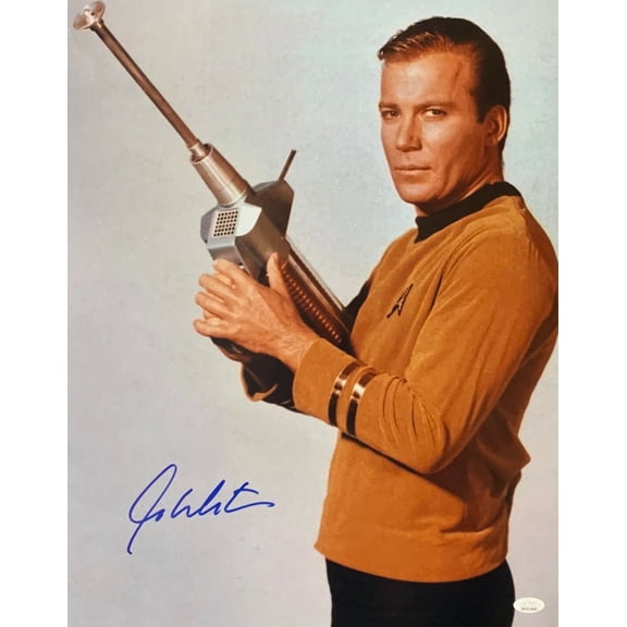William Shatner Star Trek Signed Autographed 16x20 Photo JSA Authenticated 5