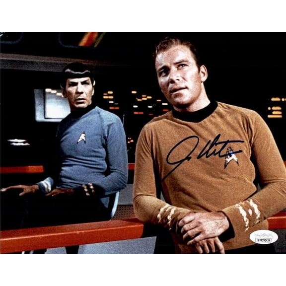 William Shatner Star Trek Signed Autographed 8x10 Photo JSA Authenticated 12