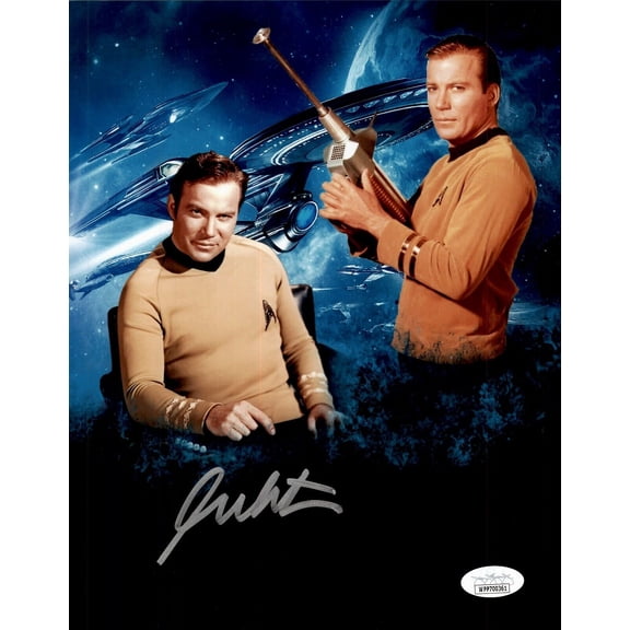William Shatner Star Trek Signed Autographed 8x10 Photo JSA Authenticated 1