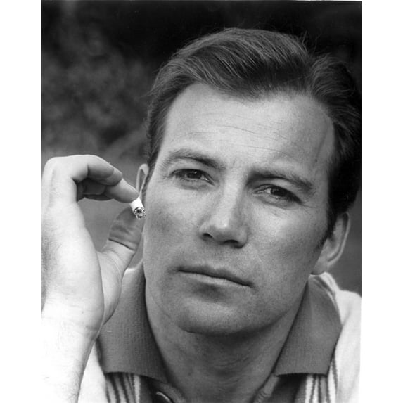 William Shatner smoking Photo Print (24 x 30)