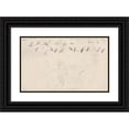 thumbnail image 1 of William Sidney Mount 18x13 Black Ornate Wood Framed Double Matted Museum Art Print Titled - Dance of the Haymakers (C. 1845), 1 of 5