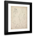 thumbnail image 1 of William Simpson 11x14 Black Modern Framed Museum Art Print Titled - Studies of Women and Children, Amritsar (1860), 1 of 5