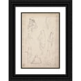 thumbnail image 1 of William Simpson 14x18 Black Ornate Wood Framed Double Matted Museum Art Print Titled - Studies of Women and Children, Amritsar (1860), 1 of 5
