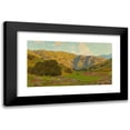 thumbnail image 1 of William Wendt 14x10 Black Modern Framed Museum Art Print Titled - Meadow with Distant Hills (1907), 1 of 5