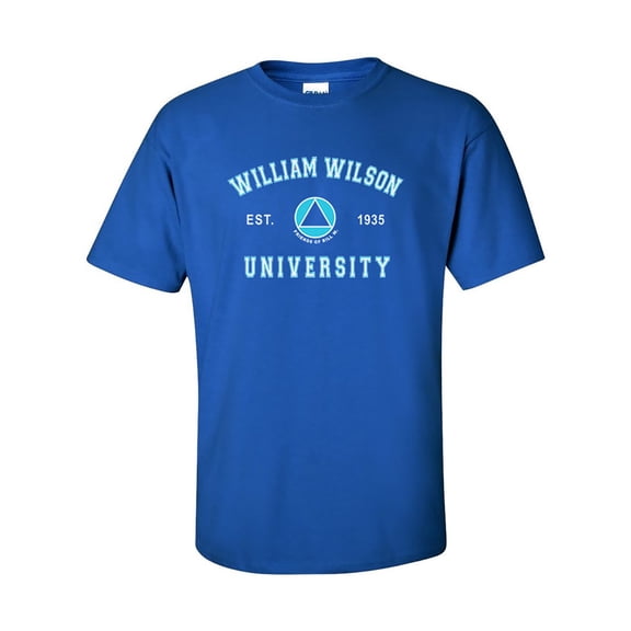 William Wilson University AA Alcoholics Anonymous T-Shirt