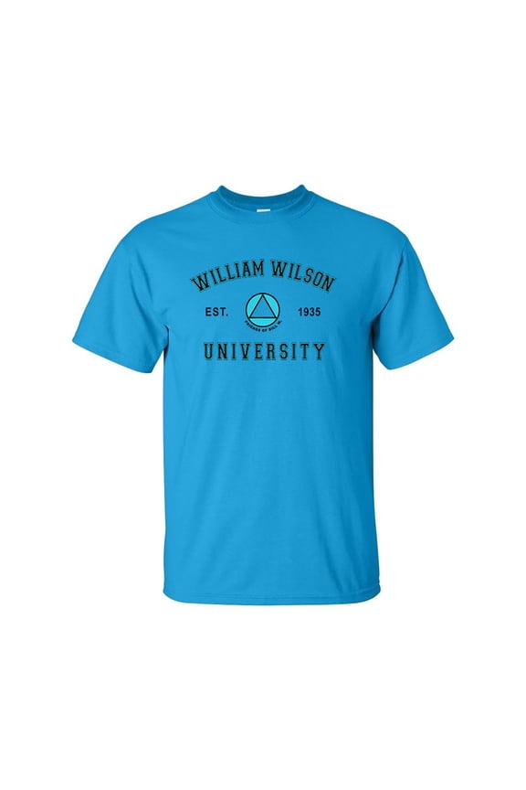 William Wilson University AA Alcoholics Anonymous T-Shirt