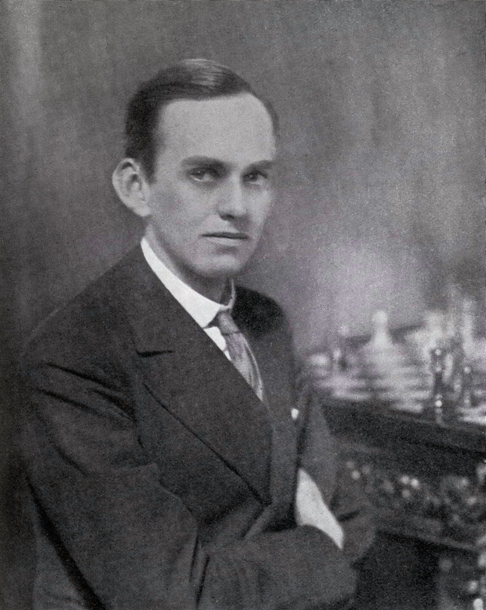 William Winter 18981955 British Chess Player Illustration From Chess Pie No3 The Official Souvenir International Tournament Published 1936 Canvas Art - Ken Welsh Design Pics (26 x 32)