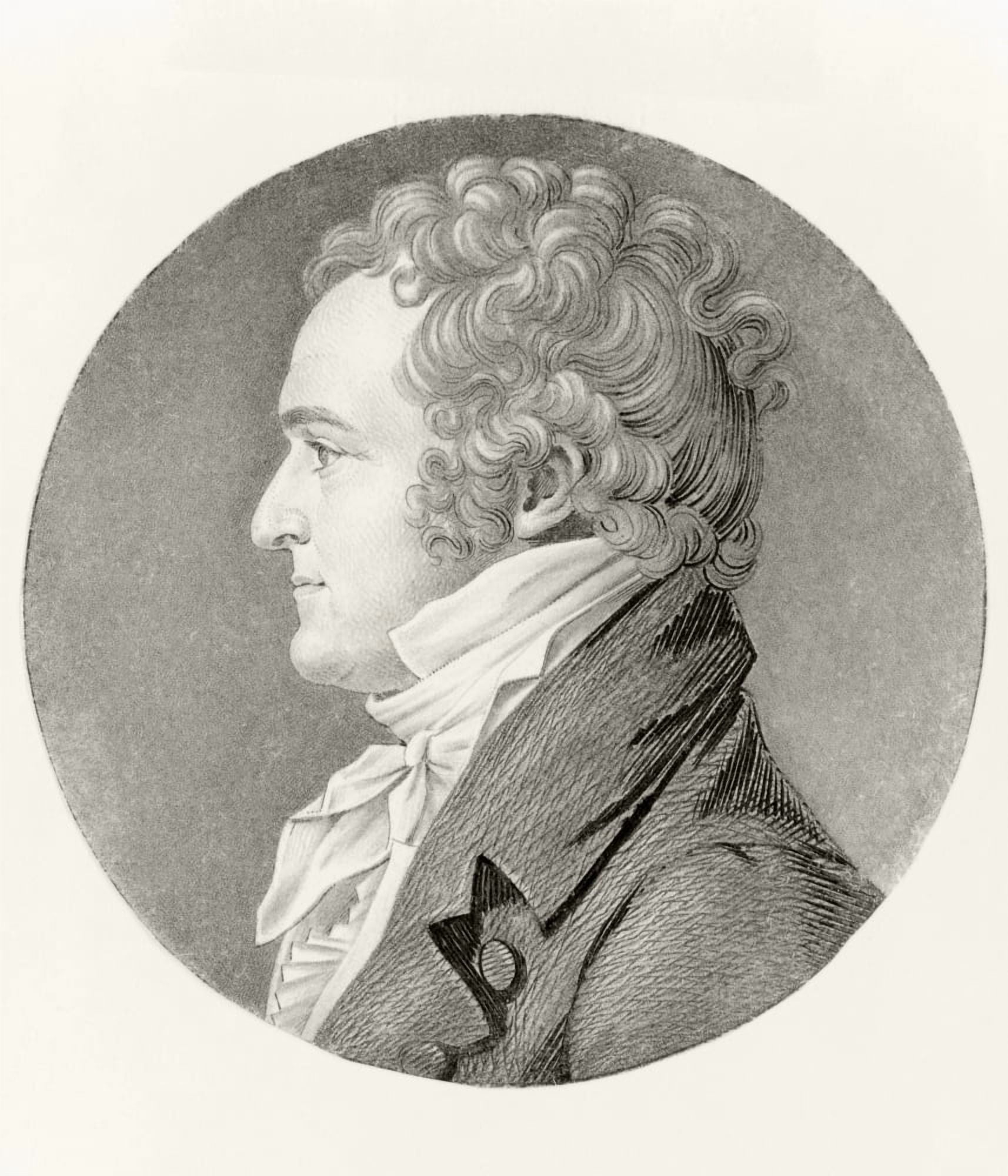 William Wirt Born 1772 Died 1834 American Lawyer Statesman And Author Canvas Art - Ken Welsh Design Pics (13 x 15)