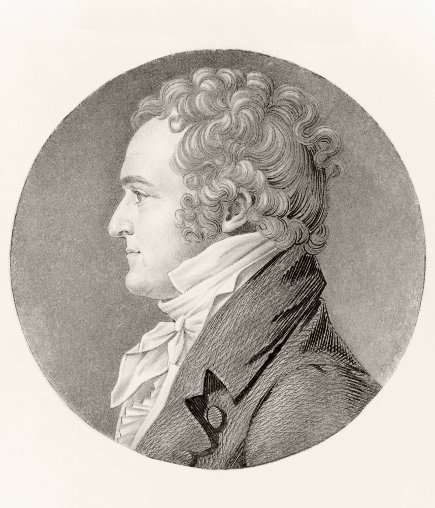 William Wirt Born 1772 Died 1834 American Lawyer Statesman And Author Canvas Art - Ken Welsh Design Pics (26 x 30)