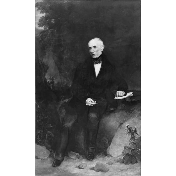 William Wordsworth (1770-1850) English Poet In 1845 History (24 x 36)