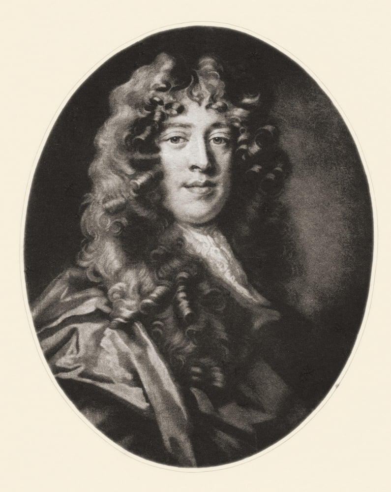 William Wycherley c 1640 Canvas Art - Ken Welsh Design Pics (12 x 16)