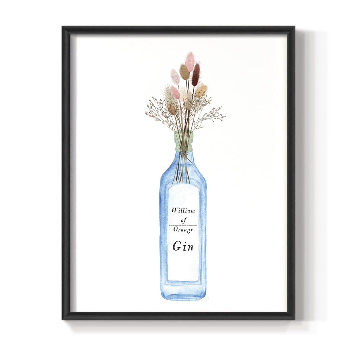 William of Orange Gin Framed Print - Solid Wood in Single Picture Frame Solid Wood 2 Framed Print